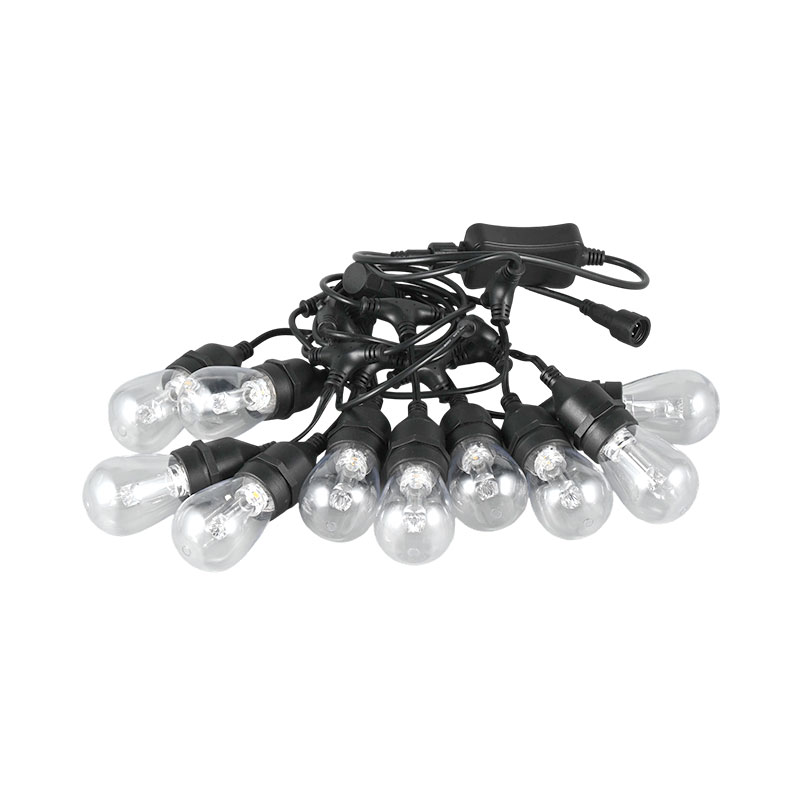 Teplá bílá závěsná závěsná světla RGB s ovladatelnou úrovní S14 pixelů